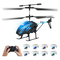 Τηλεκατευθυνόμενο Ελικόπτερο VEVOR, 2.4GHz Ιπτάμενο Ελικόπτερο με Τηλεκατευθυνόμενο Χειριστήριο, Τηλεκατευθυνόμενο Αεροπλάνο 3,5 Καναλιών για Παιδί, Χρόνος Πτήσης 16 Λεπτών, Κράτηση Υψομέτρου, Απογείωση/Προσγείωση με Ένα Κλειδί & Φώτα LED, Παιχνίδια για Παιδιά Ηλικίας 8 ετών και άνω