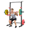 VEVOR Power Cage Squat Rack, Πολυλειτουργικό Power Rack για Γυμναστήριο στο Σπίτι, Εξοπλισμός Προπόνησης Δύναμης με 4 Ζώνες, Ρυθμιζόμενα J-Hooks & Μπάρες Ασφαλείας για Barbell Squat Bench Press Pull-Up
