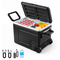 Ψυγείο VEVOR 12 Volt, ψυγείο αυτοκινήτου 82,4 QT/78L, φορητός ηλεκτρικός συμπιεστής κατάψυξης με λαβή, χειριστήριο APP και τροχό, 12V/24V DC 100-240V AC, -20℃ έως 20℃, για φορτηγό, βαν, τροχόσπιτο, SUV, ταξίδια, κάμπινγκ