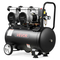 Αεροσυμπιεστής VEVOR 50L, Δεξαμενή Αεροσυμπιεστή 3KW χωρίς λάδι, 255 L/min στα 6,2 Bar, Μέγιστη πίεση 8 Bar, Φορητός σε ρόδες για επισκευή αυτοκινήτων, φούσκωμα ελαστικών, βαφή με ψεκασμό, ξυλουργική καρφώματα
